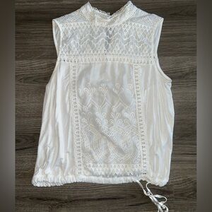 Anthropologie Tiny Women's White Top, Size S